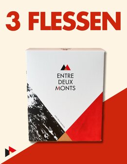 3 flessen